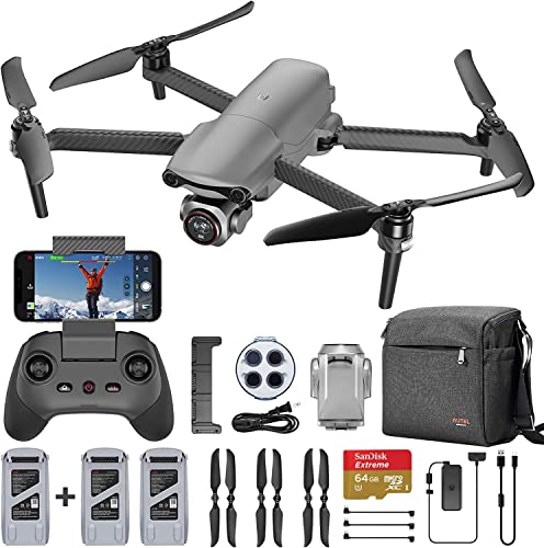 Autel Robotics EVO Lite+ Premium Bundle, 1-Inch CMOS Sensor 3-Axis Gimbal with 6K HDR Camera, Tri-Directional Obstacle Avoidance, 40 Min Flight Time, 12km HD Image Transmission, Lite Plus Fly More Combo