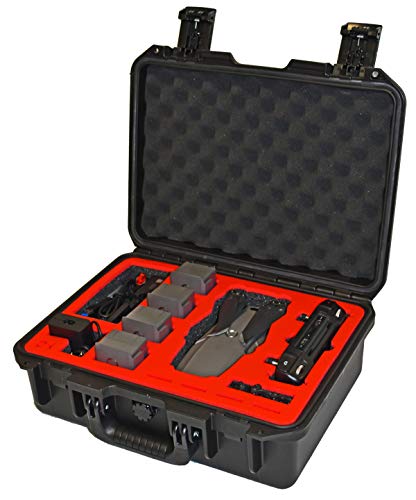 Drone Hangar Pelican Case – Compatible with Mavic 2 Pro or Mavic 2 Zoom model drones. Also holds Standard or Smart Controller and optional Fly More Kit accessories