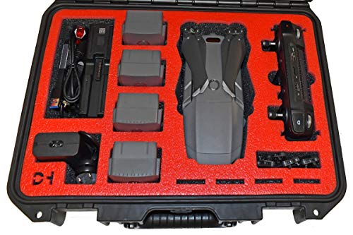 Drone Hangar Pelican Case – Compatible with Mavic 2 Pro or Mavic 2 Zoom model drones. Also holds Standard or Smart Controller and optional Fly More Kit accessories