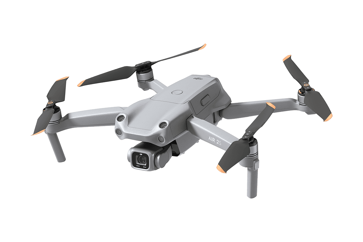 DJI Air 2S, Drone Quadcopter UAV with 3-Axis Gimbal Camera, 5.4K Video, 1-Inch CMOS Sensor, 4 Directions of Obstacle Sensing, 31 Mins Flight Time, 12km 1080p Video Transmission, MasterShots, Gray