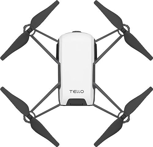 DJI Tello Ryze - Mini Drone Ideal for Short Videos with EZ Shots, Vr Goggles and Game Controller Compatibility, 720P HD Transmission and 100 Meter Range