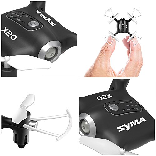 Cheerwing Syma X20 Mini Drone for Kids and Beginners RC Nano Quadcopter with Auto Hovering 3D Flip