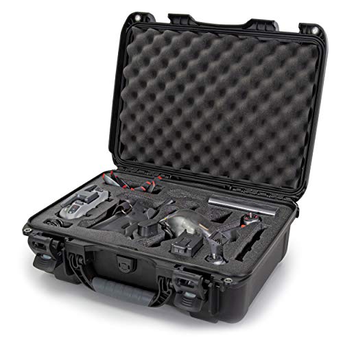 Nanuk 925 Waterproof Hard Case with Foam Insert for DJI FPV Fly More Kit, 925-FPVG1, Black