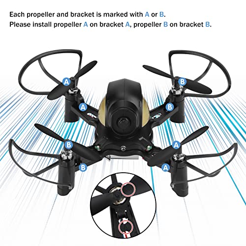 GILOBABY Mini Drone for Kids and Beginners, DIY Drone Kit, RC Nano Quadcopter Drones with 3D Flip, Altitude Hold, Headless Mode, Indoor Outdoor Flying Toys Gifts for Boys and Girls