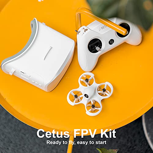 BETAFPV Cetus FPV RTF Drone Kit for Brushed Racing Drone from Player-to-pilot with LiteRadio 2 SE Remote and FPV Goggles Ready to Fly FPV Drone Kit for Beginners