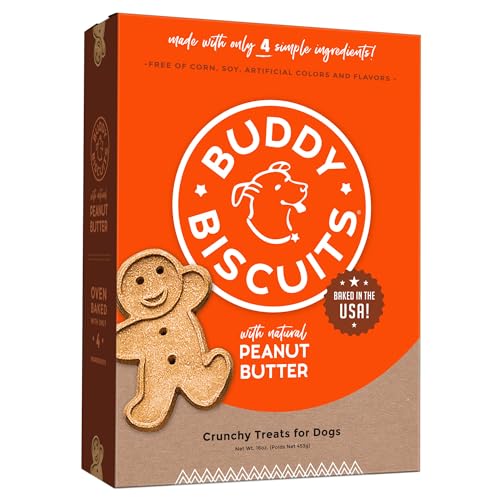 Buddy Biscuits Cloud Star, Peanut Butter, 16 Ounce