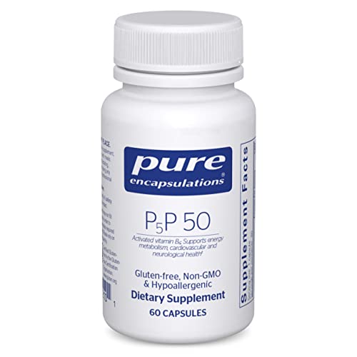 Pure Encapsulations P5P 50 | Vitamin B6 Supplement to Support Metabolism*