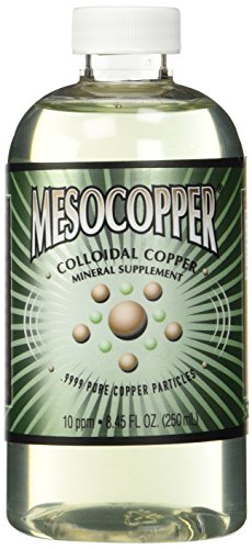 MesoCopper ® 10 ppm Colloidal Copper 250 mL/8.45 Oz