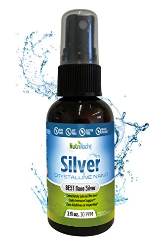 Nutrinoche Colloidal Silver - 30 PPM - Colloidal Silver Liquid Mineral Supplent