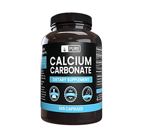 Pure Original Ingredients Calcium Carbonate No Magnesium Or Rice Fillers, Always Pure, Lab Verified