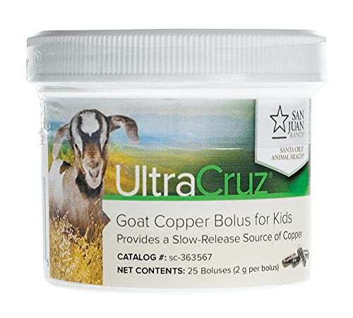 UltraCruz - sc-363567 Goat Copper Bolus Supplement for Kids, 25 Count x 2 Grams