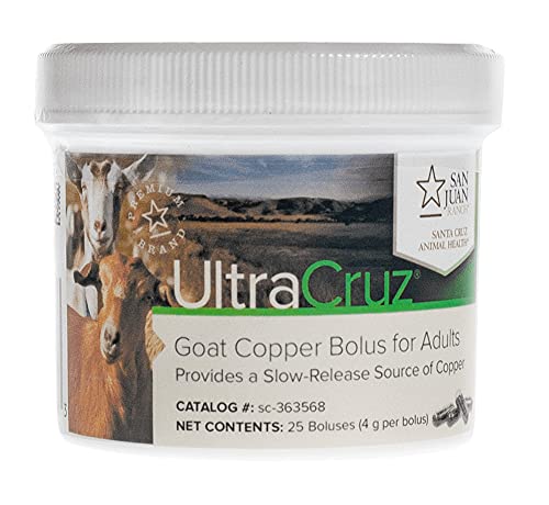 UltraCruz - sc-363568 Goat Copper Bolus Supplement for Adults, 25 Count x 4 Grams