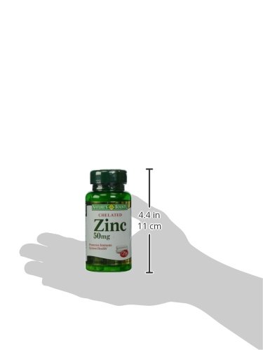 Nature's Bounty Zinc (Zinc Gluconate) 50 mg, 100 Caplets