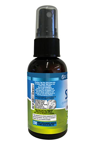 NutriNoche Colloidal Silver Mineral Liquid Supplement - 30 ppm - Colloidal Silver Spray
