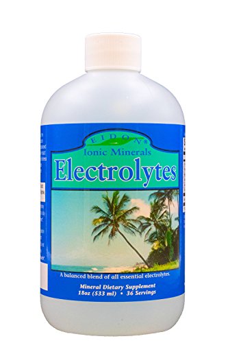 Eidon Electrolytes - Liquid Electrolyte Drops, Replenish & Balance The Electrolyte Equilibrium, All-Natural, Bioavailable, Ionic, Vegan, Gluten-Free, No Preservatives or Additives - 18 Ounces