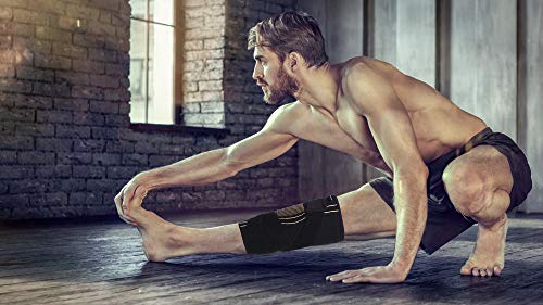 THX4COPPER Sport Compression Knee Brace with Adjustable Strap, Arthritis Relief, Joint Pain, MCL,added Support
