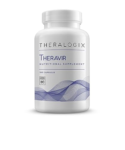 Theravir Immune Support Supplement | Quercetin, Zinc, Vitamin C, D & Melatonin | 90 Day Supply | Made in The USA