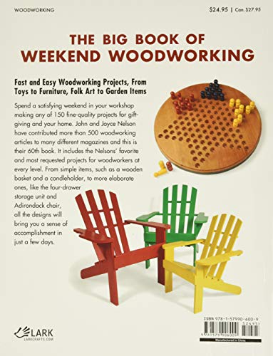 The Big Book of Weekend Woodworking: 150 Easy Projects (Big Book of ... Series)