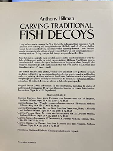 Carving Traditional Fish Decoys: With Patterns and Instructions for 17 Projects