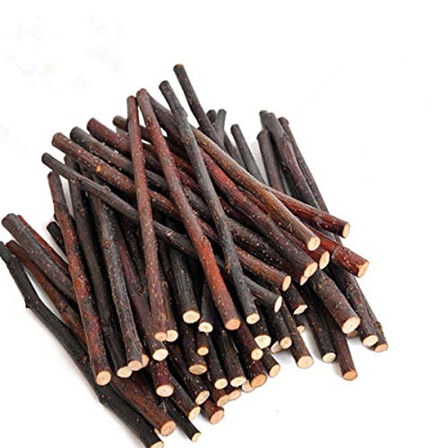 250g and 500g Natural Apple Sticks Small Animals Molar Wood Treats Toys Chinchilla Guinea Pig Hamster Rabbit Gerbil Parrot Bunny and Small Animals Chew Stick Toys Treats