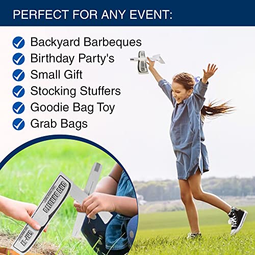 Granite Mountain Products Balsa Wood Planes Toys Set - 6 Balsa Glider Kits | Model Toy Airplane Kits | 6 Glider Planes | Classic Toys Perfect for Party Favors, Parties, BBQ's