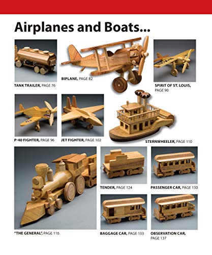 Great Book of Wooden Toys: More Than 50 Easy-To-Build Projects (American Woodworker) (Fox Chapel Publishing) Step-by-Step Instructions, Diagrams, Templates, and Finishing & Detailing Tips