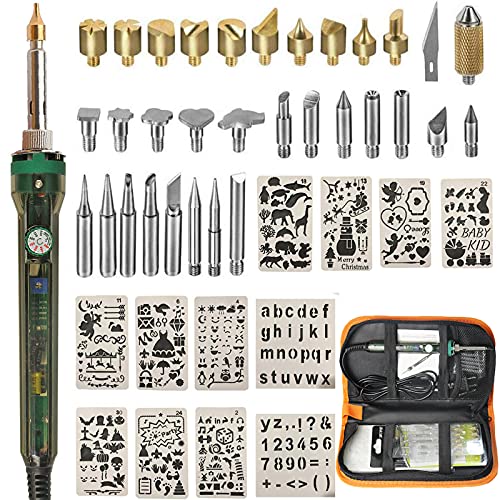 Wood Burning Tool,200~480°CWood Burning Kit Professional Pyrography Pen for Embossing Carving Soldering iron