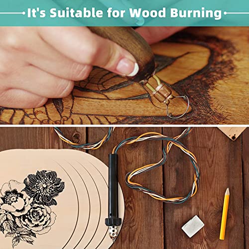 16 Inch Round Wood Circles Unfinished Round Wood Cutouts for Crafts, Door Hanger Painting and Wood Burning (3 Pieces)