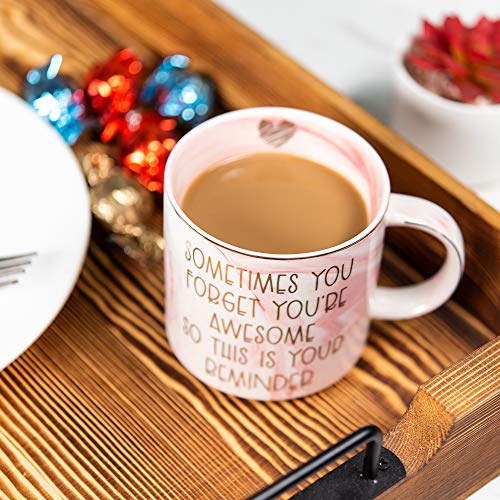 Thank You Gifts for Women - Funny Ceramic Coffee Cup