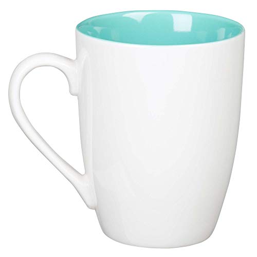 With Love Teal & Gold Inspirational Coffee Mug
