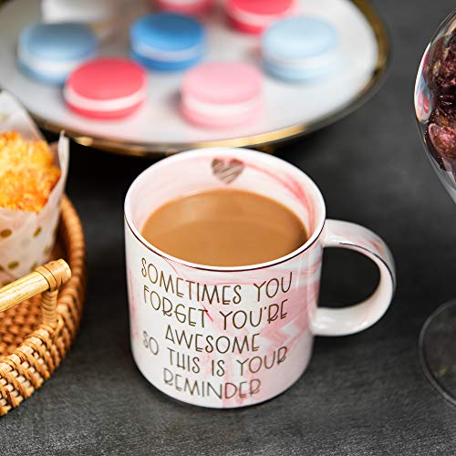 Thank You Gifts for Women - Funny Ceramic Coffee Cup