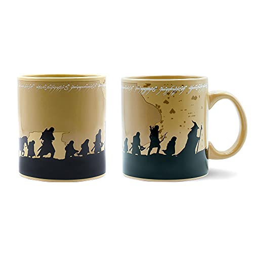 Lord of the Rings Fellowship Ceramic Coffee Mug, 20oz