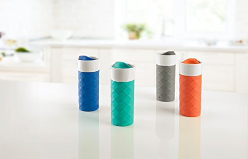 Ello Ogden 16 oz Ceramic Travel Mug - Blue