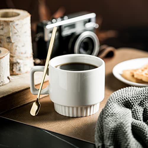 Miamolo Stackable Coffee Mugs Set of 4