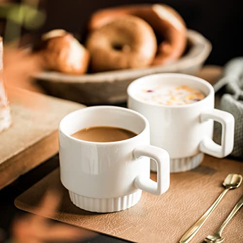 Miamolo Stackable Coffee Mugs Set of 4