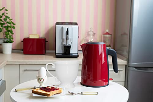 QOUTIQUE Bone China Coffee Mugs - 20 Ounce - Set of 4, Cups for Latte, Hot Tea, Cappuccino, Mocha, Cocoa, Mug Set, Large Coffee Mug, White