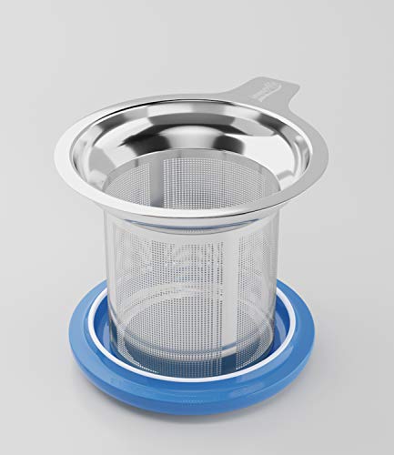 Immaculife 16oz Infuser Tea Cup with Lid