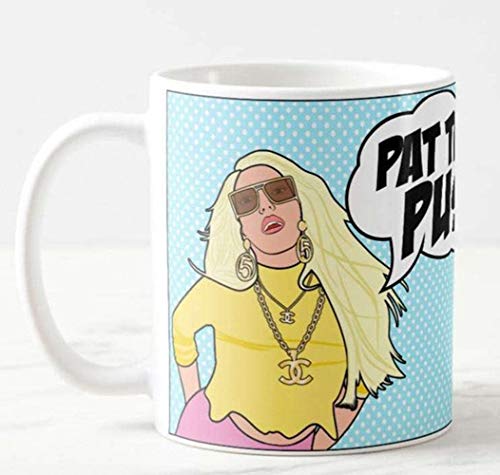 LeeHoomKok - Real Housewives Of Beverly Hills - Erika Jayne - "Pat the Puss" Inspired Coffee Mug Gift, Reality TV, Bravo, Pop Culture, 11oz Ceramic Coffee Novelty Mug/Tea Cup, Mug Gift