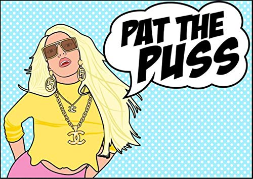 LeeHoomKok - Real Housewives Of Beverly Hills - Erika Jayne - "Pat the Puss" Inspired Coffee Mug Gift, Reality TV, Bravo, Pop Culture, 11oz Ceramic Coffee Novelty Mug/Tea Cup, Mug Gift