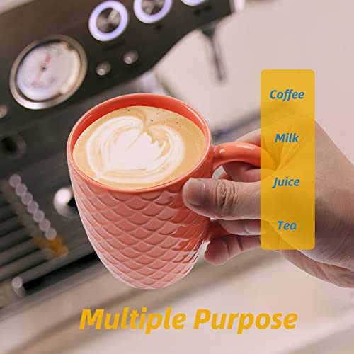 Schliersee 12 OZ Colorful Ceramic Mug Set