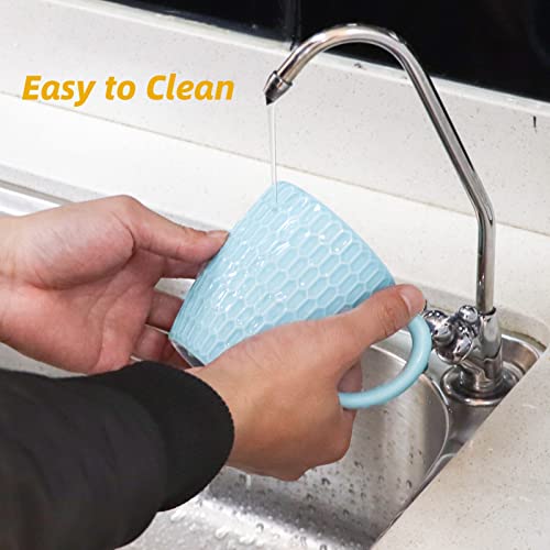 Schliersee 12 OZ Colorful Ceramic Mug Set