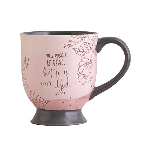 DaySpring The Struggle is Real - 16 oz. Pedestal Mug