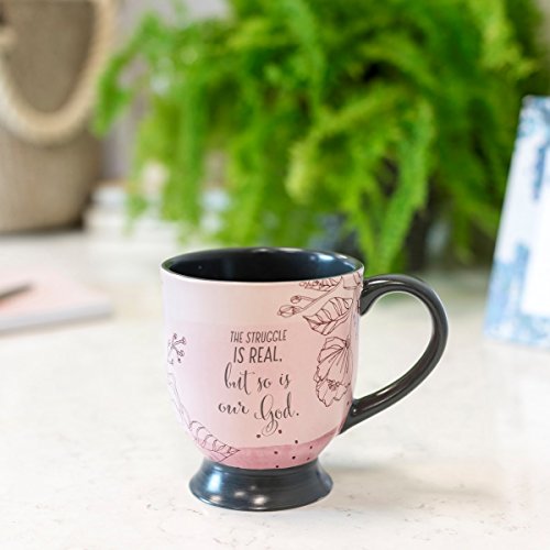 DaySpring The Struggle is Real - 16 oz. Pedestal Mug