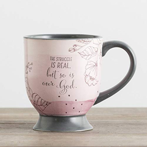 DaySpring The Struggle is Real - 16 oz. Pedestal Mug