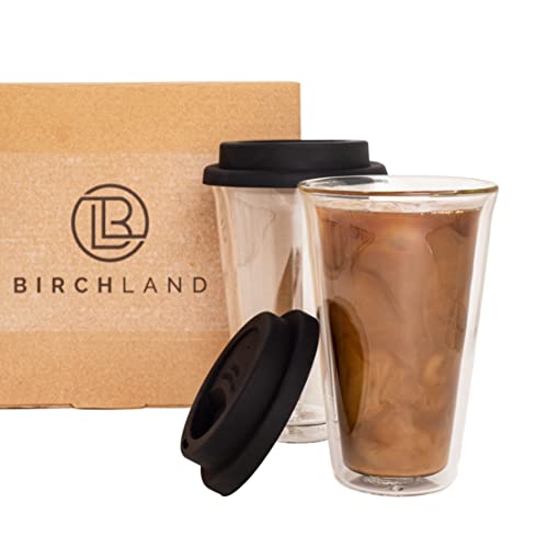 Birchland Double Wall Insulated Travel Mugs - 2 Pack