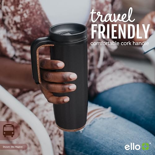 Ello Magnet 18oz Stainless Steel Travel Mug, BPA-Free