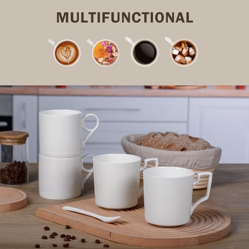 Kyrkyr Minimalist Fine Bone China Mug Set