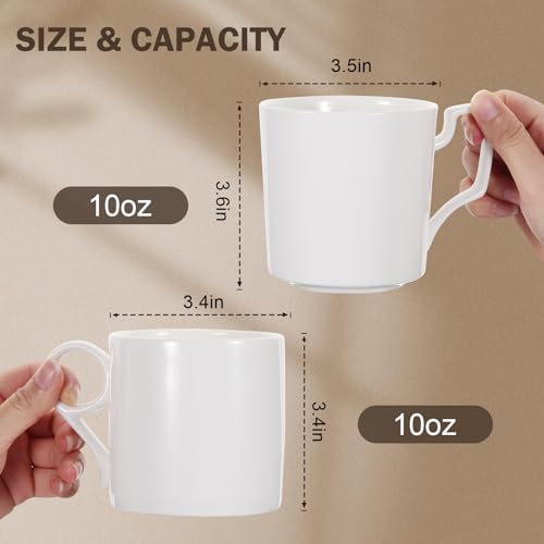 Kyrkyr Minimalist Fine Bone China Mug Set