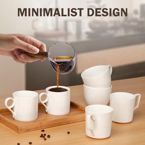 Kyrkyr Minimalist Fine Bone China Mug Set