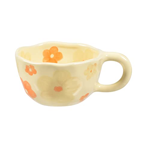 Koythin Creative Flower Ceramic Coffee Mug 250ml